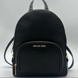 Michael Kors Medium Jaycee Backpack Black